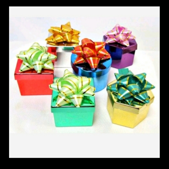 NEW 3pc. Cufflinks: "Striped" Stainless Steel/Enamel & Tie Bar. Bullet Back - Picture 8 of 8